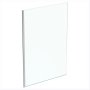 Ideal Standard i.life 1400mm Wetroom Panel with Bottom Profile - Bright Silver