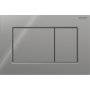 Geberit Sigma 01 Square Dual Flush Plate - Chrome