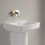 Villeroy & Boch O.Novo 550 x 460mm 0 Taphole Basin with Overflow - White Alpin