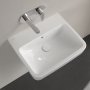 Villeroy & Boch O.Novo 550 x 460mm 0 Taphole Basin with Overflow - White Alpin