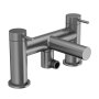 Tavistock Anthem Deck Mounted Bath Shower Mixer - Gunmetal