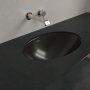 Villeroy & Boch Loop & Friends 485mm Oval Under Countertop Basin with Overflow - Black
