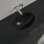 Villeroy & Boch Loop & Friends 485mm Oval Under Countertop Basin with Overflow - Black