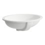 Laufen Savoy 500mm Oval Under-Countertop Basin - White
