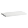 Laufen Lani 1000mm Countertop with Installation Brackets (without Cut-Out) - Matt White