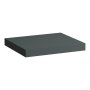 Laufen Lani 600mm Countertop with Installation Brackets (without Cut-Out) - Traffic Grey