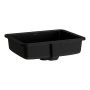 Laufen Savoy 440mm Square Under-Countertop Basin - Matt Black