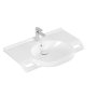 Villeroy & Boch ViCare 800mm 1 Tap Hole Basin - White Alpin