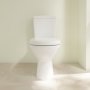 Villeroy & Boch O.Novo Open Back Close-Coupled Toilet, Cistern & Soft Close Seat Combi-Pack