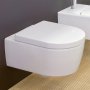 Villeroy & Boch Arto Rimless Wall-Hung Toilet & Soft Close Seat Combi-Pack