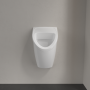 Villeroy & Boch O.Novo 290 x 245mm Compact Siphonic Urinal with Target & Concealed Water Inlet - White Alpin