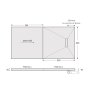 Abacus Elements 3L Linear Concept Raised Tray Kit with Installation Kit