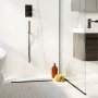 Abacus Elements 600mm Linear Waste Cover Plate - Brushed Bronze