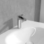 Villeroy & Boch Antao Single-Lever Basin Mixer with Pop-Up Waste - Chrome