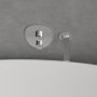 Villeroy & Boch Antao Concealed Shower Mixer with One-Way Volume Control - Chrome