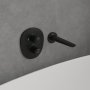 Villeroy & Boch Antao Concealed Shower Mixer with One-Way Volume Control - Matt Black