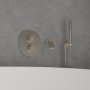 Villeroy & Boch Antao Concealed Two Function Shower Mixer - Matt Brushed Nickel