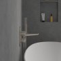Villeroy & Boch Antao Concealed Two Function Shower Mixer - Matt Brushed Nickel