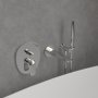 Villeroy & Boch Antao Concealed Single-Lever Bath / Shower Mixer with Diverter - Chrome