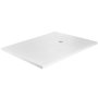 Just Trays Naturals 1700 x 800mm Stone Rectangular Shower Tray - Flamborough White