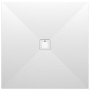 Just Trays Naturals 1000 x 1000mm Stone Square Shower Tray - Malham Grey