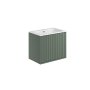Scudo Alfie 600mm Wall-Hung Vanity Unit - Reed Green