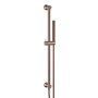 Scudo Riser Rail & Handset Including Hose - Brushed Bronze