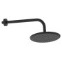 Scudo Round Shower Arm & Head - Matt Black