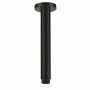 Scudo Round Ceiling Mounted Shower Arm - Matt Black