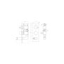 Scudo Square 2 Outlet Concealed Mixer Valve with Diverter - Chrome