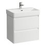 Laufen Base 2.0 600 x 360mm 2 Drawer Vanity Unit (for Pro S Basin) - Matt White