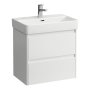 Laufen Base 2.0 600 x 360mm 2 Drawer Vanity Unit (for Pro S Basin) - Gloss White
