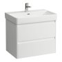 Laufen Base 2.0 700 x 450mm 2 Drawer Vanity Unit (for Pro S Basin) - Matt White