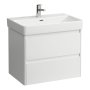 Laufen Base 2.0 700 x 450mm 2 Drawer Vanity Unit (for Pro S Basin) - Gloss White