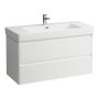 Laufen Base 2.0 1050 x 450mm 2 Drawer Vanity Unit (for Pro S Basin) - Matt White