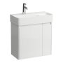Laufen Base 2.0 600 x 400mm 2 Door Vanity Unit (for VAL Basin) - Gloss White