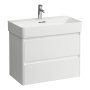 Laufen Base 2.0 750 x 400mm 2 Drawer Vanity Unit (for VAL Basin) - Matt White