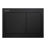 Laufen Ineo Air Dual Flush Plate - Matt Black