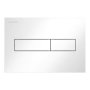 Laufen Ineo Horizon Dual Flush Plate - White