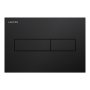 Laufen Ineo Horizon Dual Flush Plate - Matt Black