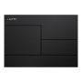 Laufen Ineo Skyline Dual Flush Plate - Matt Black