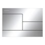 Laufen Ineo Skyline Dual Flush Plate - Chrome
