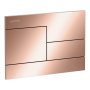 Laufen Ineo Skyline Dual Flush Plate - Polished Rose Gold