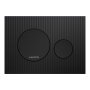 Laufen Ineo Moondance Dual Flush Plate - Matt Black