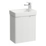 Laufen Juna 480mm 1 Door Right Hand Vanity Unit & Pro S Basin Combi-Pack - Matt White