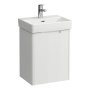 Laufen Juna 450 x 320mm 1 Door Right Hand Vanity Unit (for Pro S Basin) - Matt White