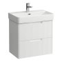 Laufen Juna 600 x 360mm 2 Drawer Vanity Unit (for Pro S Basin) - Matt White