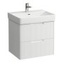 Laufen Juna 600 x 450mm 2 Drawer Vanity Unit (for Pro S Basin) - Matt White