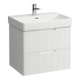 Laufen Juna 650 x 450mm 2 Drawer Vanity Unit (for Pro S Basin) - Matt White