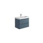 Scudo Ella 800mm Wall-Hung Unit - Blue